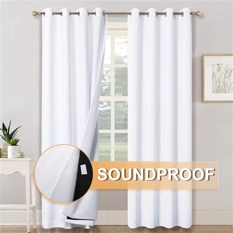 best soundproof curtains|reduce background noise sound curtain.